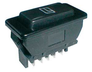 Prepínač kolískový auto 20 A/12 V DC presvetlený
