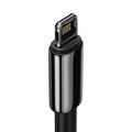 Baseus Tungsten Gold kábel USB na iP 2,4A 2 m (čierny)