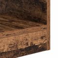 vidaXL Koncový stôl Staré drevo 30,5 x 30 x 45 cm Kompozitné drevo