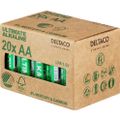DELTACO ULTIMATE, Batérie alkalické AA, LR06 20ks