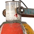 vidaXL Industriálna závesná lampa 25 W farebná 111 cm E27