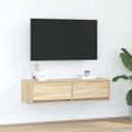 vidaXL TV skrinka 100 x 31 x 25,5 cm dub sonoma Kompozitné drevo