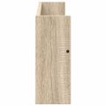 vidaXL Regál na časopisy s poličkou 2 ks Sonoma dub 60 x 12 x 30 cm