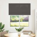 vidaXL plisovaná roleta čierna 110x100 cm Šírka látky 109,4 cm