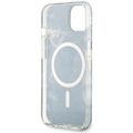 Guess puzdro na iPhone 14 6,1" GUHMP14SHTMRSK čierne tvrdé puzdro Magsafe IML Golden Marble