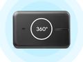 One For All SV9428 FLAT BLACK zosilnená interiérová anténa HDTV (DVB-T2), USB, 5G, čierna