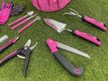 Sada záhradného náradia GARDEN PINK 10 SIXTOL