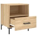 vidaXL Nočné stolíky 2 ks dub sonoma 40x35x47,5 cm kompozitné drevo