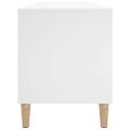 vidaXL Skrinka na platne biela 100x38x48 cm kompozitné drevo