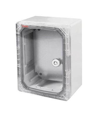 Skriňa 39123-T MAGNA IP65, 280x210x130mm, priehľadné dvere, súčasť: montážna doska