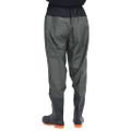 VidaXL Waist Waders s čižmami tmavozelená veľkosť 41