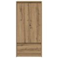vidaXL skriňa so zásuvkou Dub Artisan 55,5x34x119,5 cm Umelecké drevo