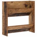 vidaXL Skriňa na topánky 2 ks 60 x 18 x 60 cm Kompozitné drevo