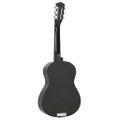 vidaXL 8-dielna klasická gitarová sada pre začiatočníkov čierna 1/2 34"
