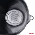 Plastový univerzálny lievik so sitkom 3-dielny eliptický 14 cm AMIO-04037