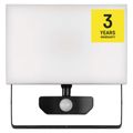 LED reflektor EMOS ZS2942 TAMBO so senzorom pohybu, 50 W, 5000 lm, čierny