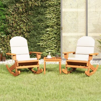 vidaXL 3-dielna záhradná sedacia súprava Adirondack akáciový masív