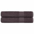 vidaXL Uteráky FROGN 2 ks antracitové 100x200 cm 360 g/m²