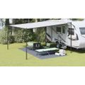 vidaXL Koberec do stanu Modrá a šedá 500 x 250 cm Polyetylén