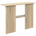 vidaXL Konzolový stôl Dub sonoma 100 x 30 x 75 cm Kompozitné drevo