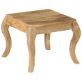 vidaXL Koncový stolík 45x45x40 cm masívne mangovníkové drevo