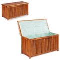 vidaXL Záhradný úložný box 117x50x58 cm, akáciový masív