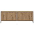 vidaXL TV skrinka 140 x 36 x 49.5 cm Remeselnícky dub Kompozitné drevo