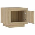 vidaXL Konferenčný stolík dub sonoma 51x50x45 cm spracované drevo
