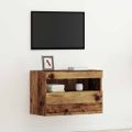 vidaXL TV nástenná skriňa 60 x 30 x 40 cm Staré drevo Kompozitné drevo