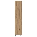 vidaXL Highboard 2 ks Remeselný dub 69,5 x 34 x 180 cm
