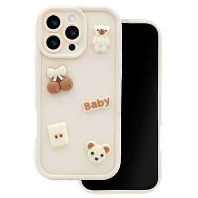 Ultra Trendy 3D puzdro pre iPhone 16 Pro Max 6,9" medveď