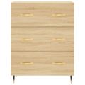 vidaXL Vysoká skrinka dub sonoma 69,5x34x180 cm spracované drevo