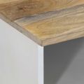 VidaXL TV skrinka 100x33,5x46 cm Masívne drevo Mango