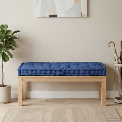 vidaXL Podložka na paletový nábytok 120x80x10 cm, svetlomodrá