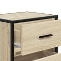 vidaXL Nočný stolík dub sonoma 40x31x50 cm kompozitné drevo
