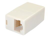 modular inline coupler - Ethernet coupler - cat5e coupler - Sietový spojovací kábel - RJ-45 (F) do RJ-45 (F)
