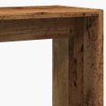 VidaXL Príručný stolík Old Wood 50x26x50 cm Engineered Wood
