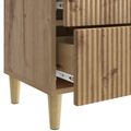 vidaXL Nočný stolík Dub artisan 43 x 34,5 x 48 cm Kompozitné drevo