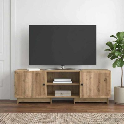 vidaXL TV skrinka 150 x 31 x 50 cm Dub artisan Konštruované drevo