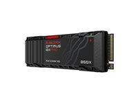 SanDisk Optimus GX PRO 850X - SSD - šifrovaný - 2 TB - interní - M.2 2280 S3-M - PCIe 4.0 x4 (NVMe) - TCG Opal Encryption 2.01 - integrovaný chladic
