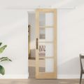 vidaXL Posuvné dvere ORKDAL 61 x 198,5 cm Prírodná