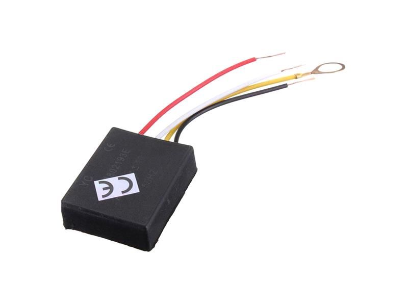 Dotykový spínač so stmievacom 230V/60W - modul s drôtovými vývodmi