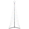 vidaXL LED vianočný stromček 525 LED farebné 302 cm