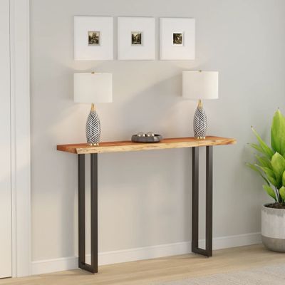 vidaXL Stolová doska 140x30x2,5 cm obdĺžnik masívna akácia živá hrana