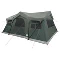 vidaXL Rodinný stan 487 x 340 x 216 cm Armádna zelená Polyester a oceľ