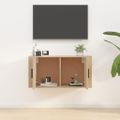 vidaXL Nástenná TV skrinka dub sonoma 80x34,5x40 cm