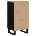 vidaXL Komoda s 3 zásuvkami 40x33,5x75 cm masívny mangovník