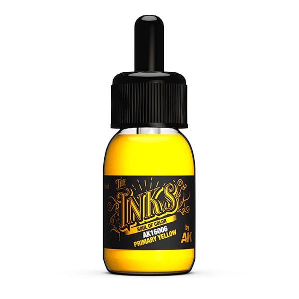 AK Interactive: Inks - Primary Yellow