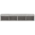 vidaXL TV skrinky s LED svetlami 2 ks betónovo sivé 80x30x30 cm