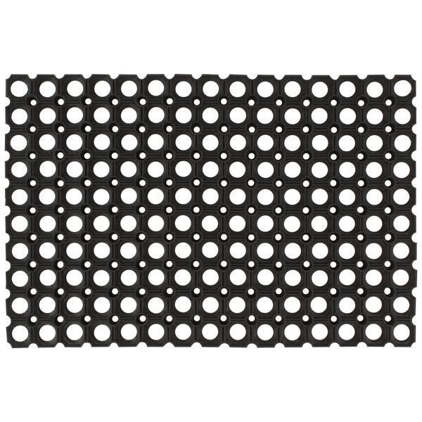 vidaXL Gumené rohože 5 ks 16 mm 40x60 cm